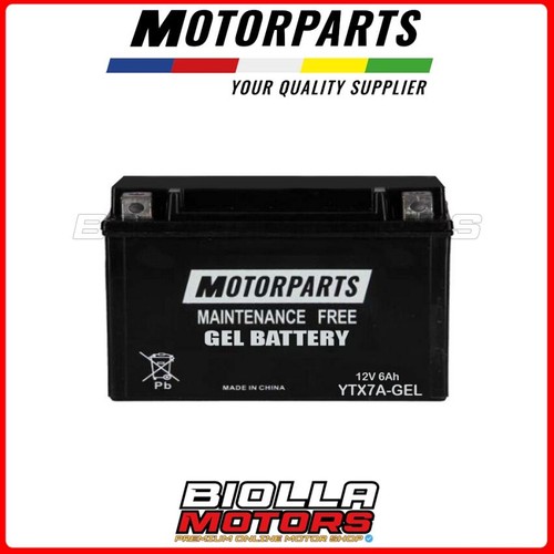 Ytx7a batteria motorparts gel - ytx7a,