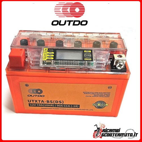 Ytx7a batteria outdo - ytx7a-bs, gel