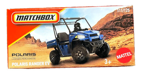 Matchbox polaris ranger - polaris, ev